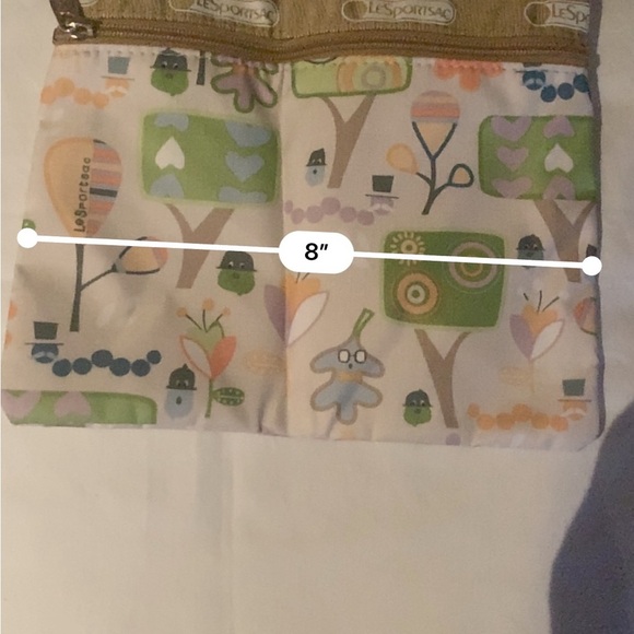 Bnwot LeSportsac Large Nylon Duffle/Tote W Matching Accessorie Bag - Picture 13 of 14